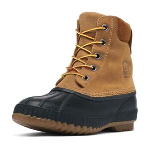 Sorel Cheyanne II Leather Duck‎ Boots Men Size 7 Brown Lace NY1891-286 Gorpcore